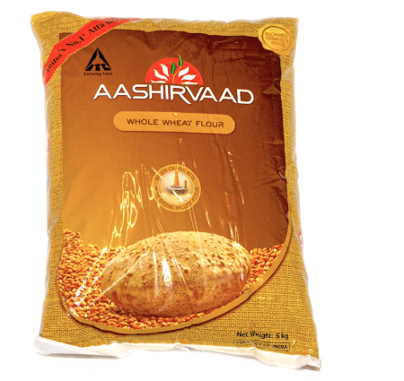Aashirvaad Whole Wheat Flour 5kg