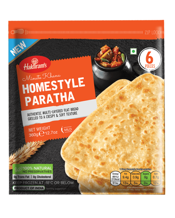 Homestyle paratha