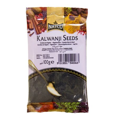 Natco Kalwanji (Nigella/Black cumin/Kalonji) Seeds 100g