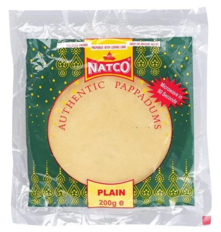 Natco Madras Plain Pappadam