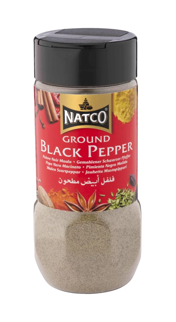 Black pepper ground