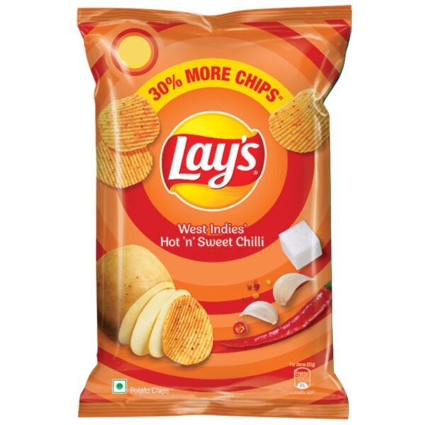 Lays Hot & Sweet Chilli