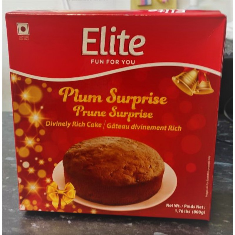 Elite Plum Cake - Surprise, 330g : Amazon.in: Grocery & Gourmet Foods