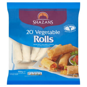 Shazans Vegetable rolls