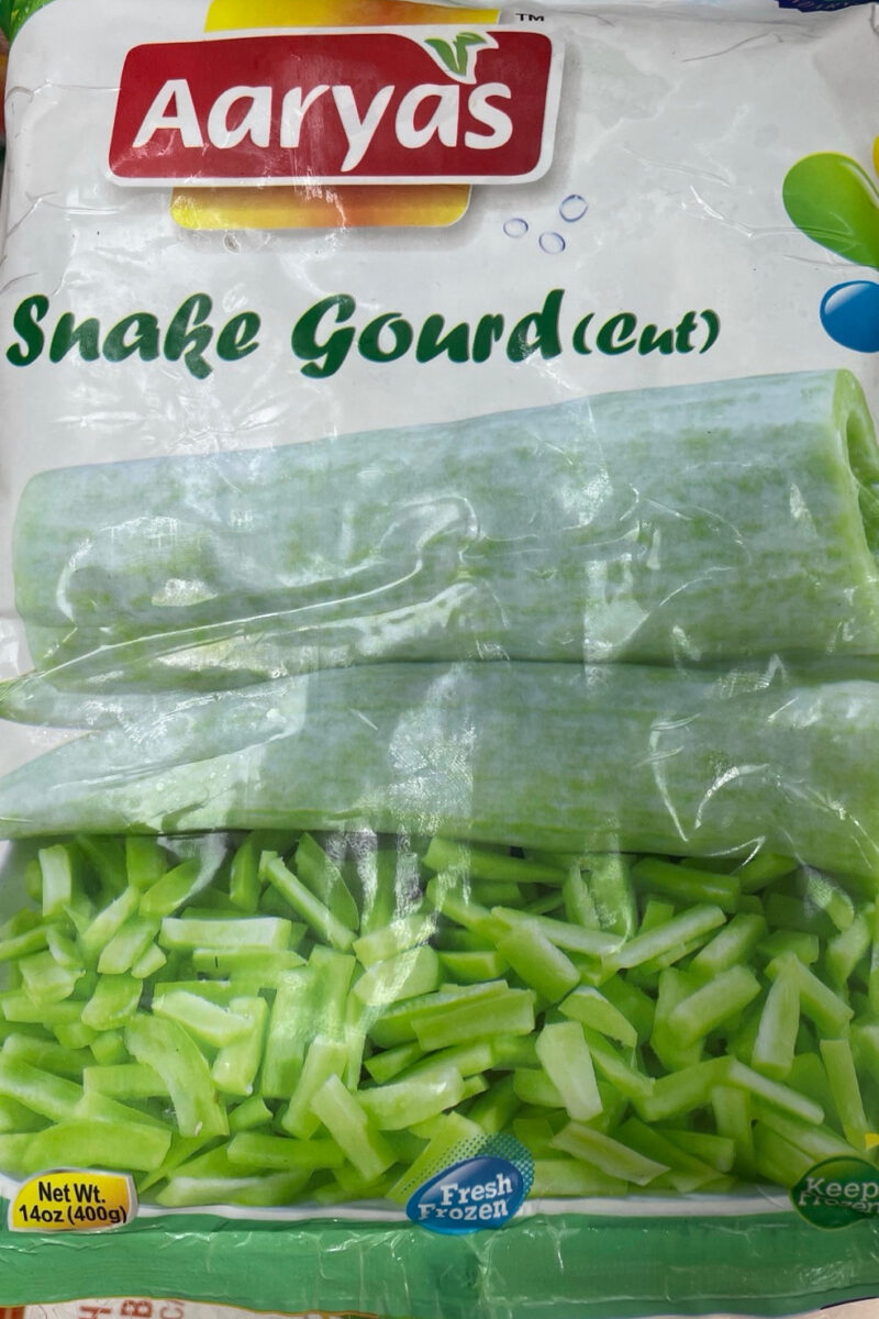 Frozen Snake gourd(cut) - 400g - Cambridge Spices