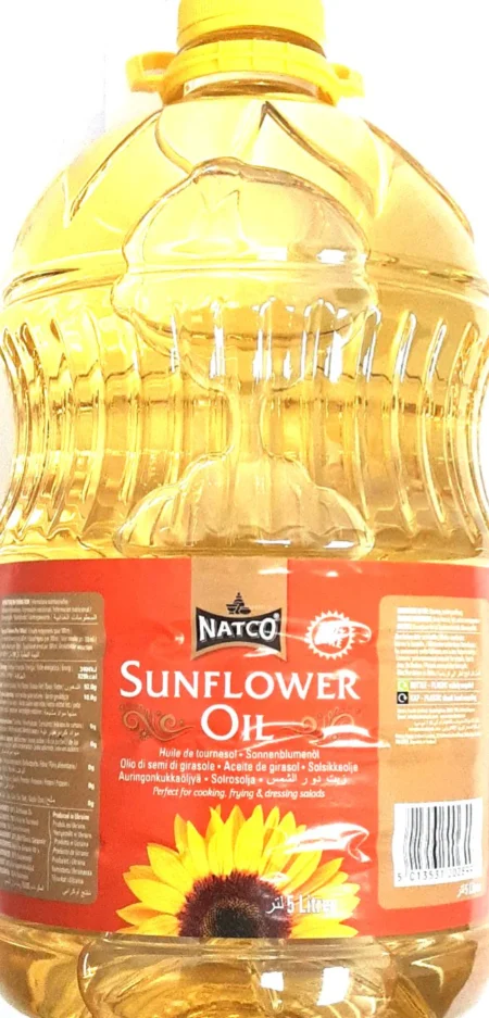 Natco Sunflower Oil - 5 litre