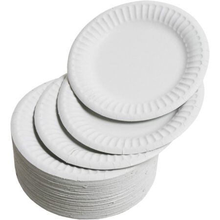 Pack of 50 Paper Plates 9" Kitchen Special Occasions