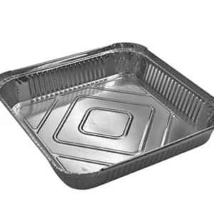 square aluminium tray
