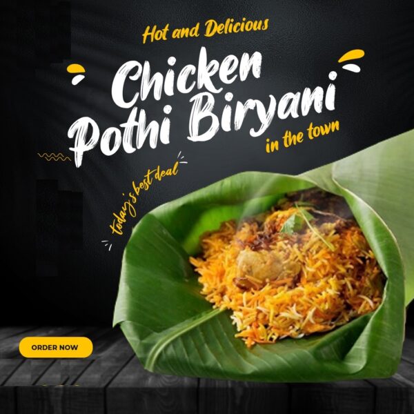 Chicken Pothi Biryani ( only available on this Sunday around 7 pm  ) ( £9.99 including free delivery in Cambourne) - Image 2