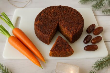 Carrot Dates Cake