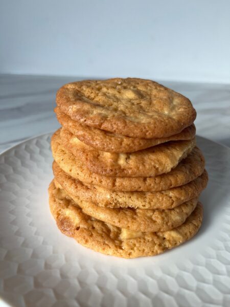 White Chocolate Chip Cookies