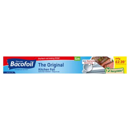 Bacofoil The Original Kitchen Foil 5m x 30cm
