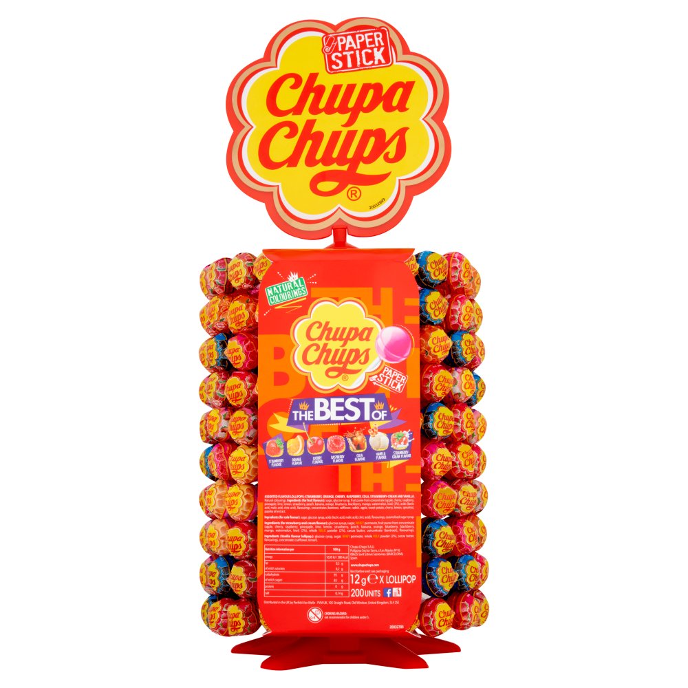 Chupa Chups The Best of Lollipops 12g.