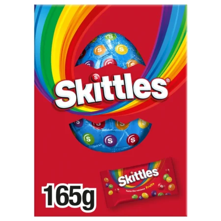 Skittles Milk Large Chocolate Easter Egg