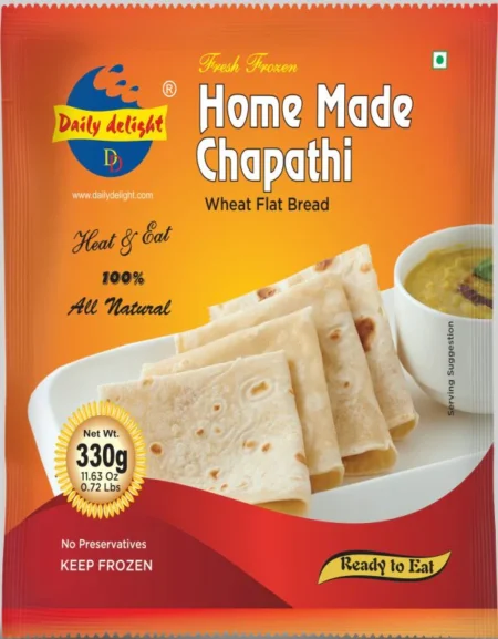 Daily Delight Homemade chapathi